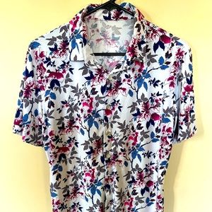 Floral button up
